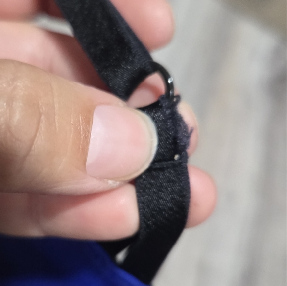 Lululemon It's Getting Hot in Here Bra Size 8 Blue - Picture 10 of 15